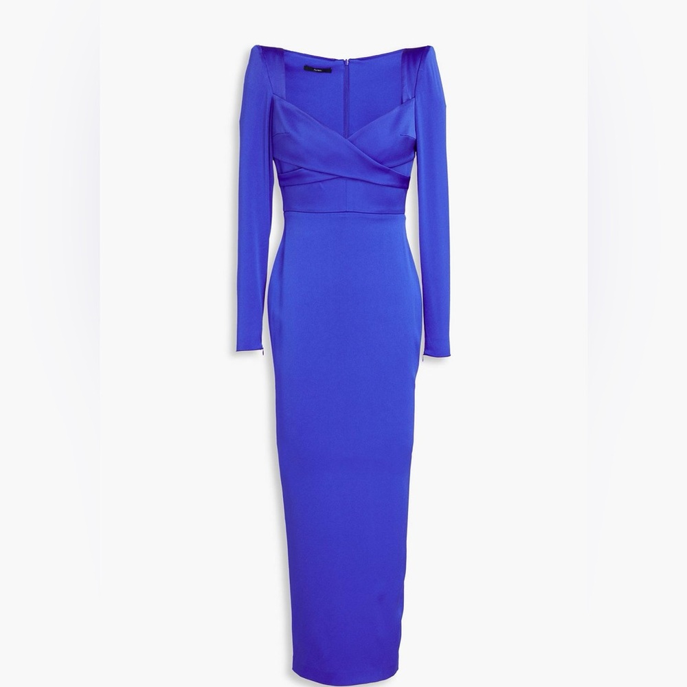 Alex Perry Royal Blue Midi Dress